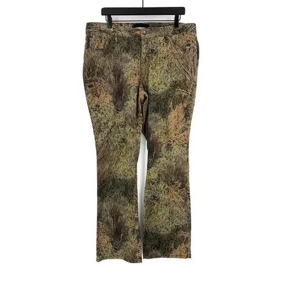 MOSSY OAK Brush Camo Set, T-Shirt and Pants Green Beige Brown 2XL / 14 - Picture 5 of 10